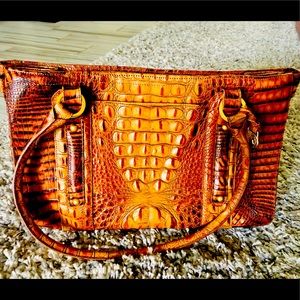 Authentic Brahmin Pecan Tote